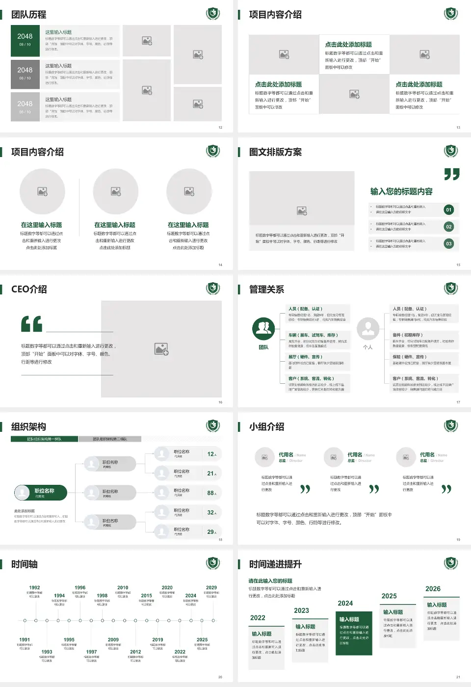 贵州医科大学附属医院医院管理报告PPT模板16:9格式幻灯片预览图3