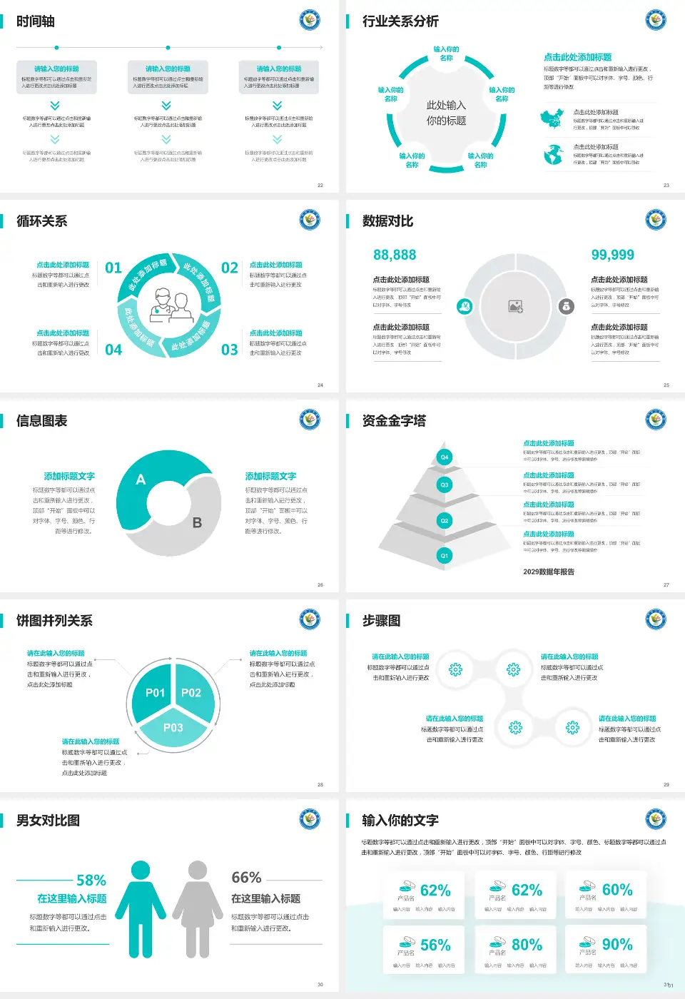 桂平市人民医院医院管理报告PPT模板16:9格式幻灯片预览图4