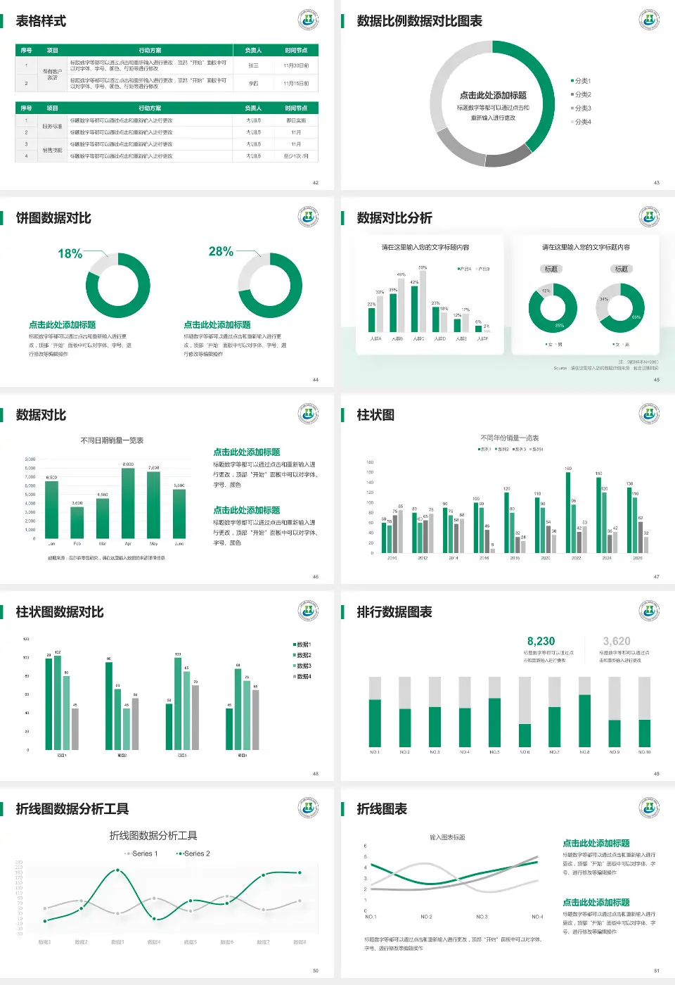 三亚中心医院医院简介/日常通用PPT模板16:9格式幻灯片预览图6