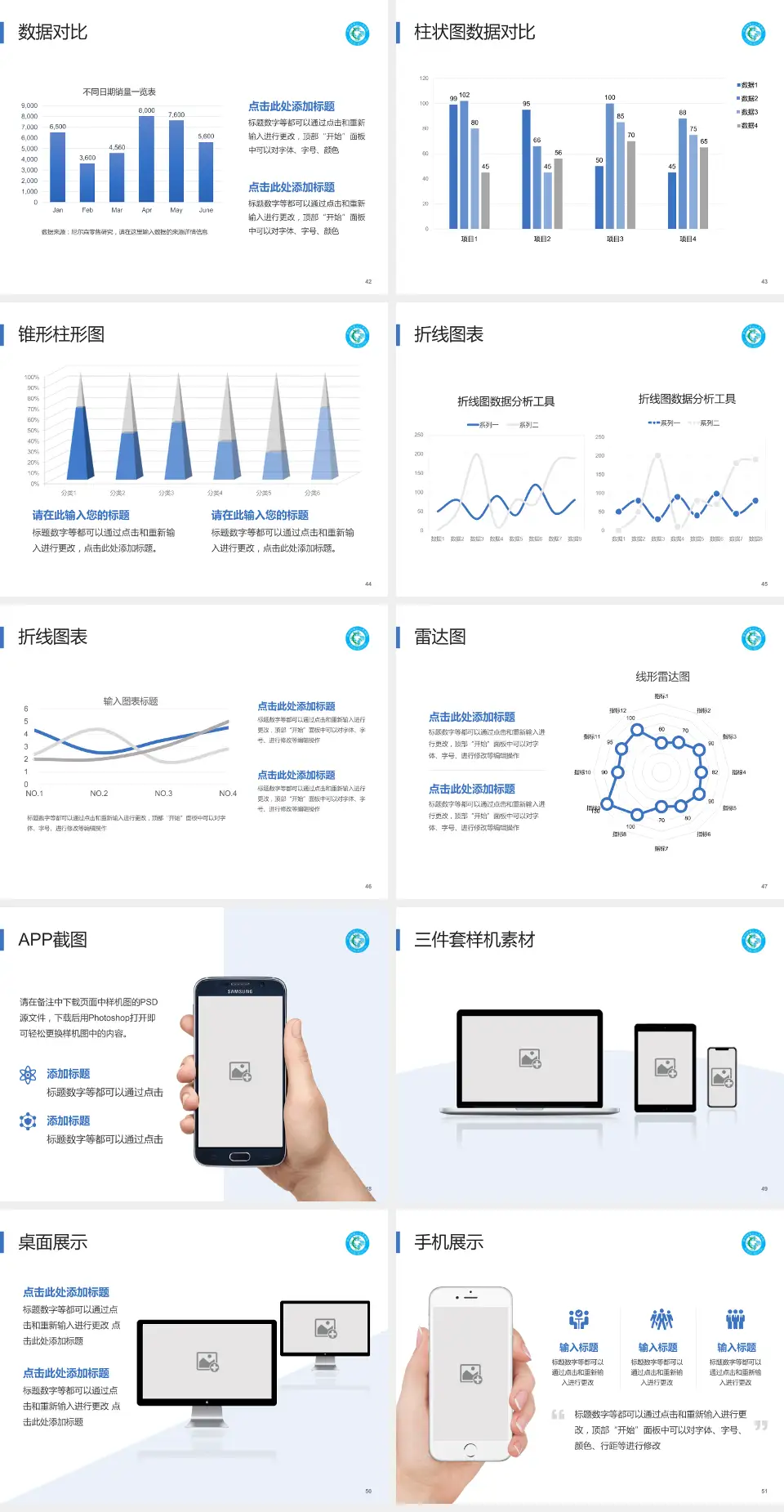 贵阳市第三人民医院医院管理报告PPT模板4:3格式幻灯片预览图6