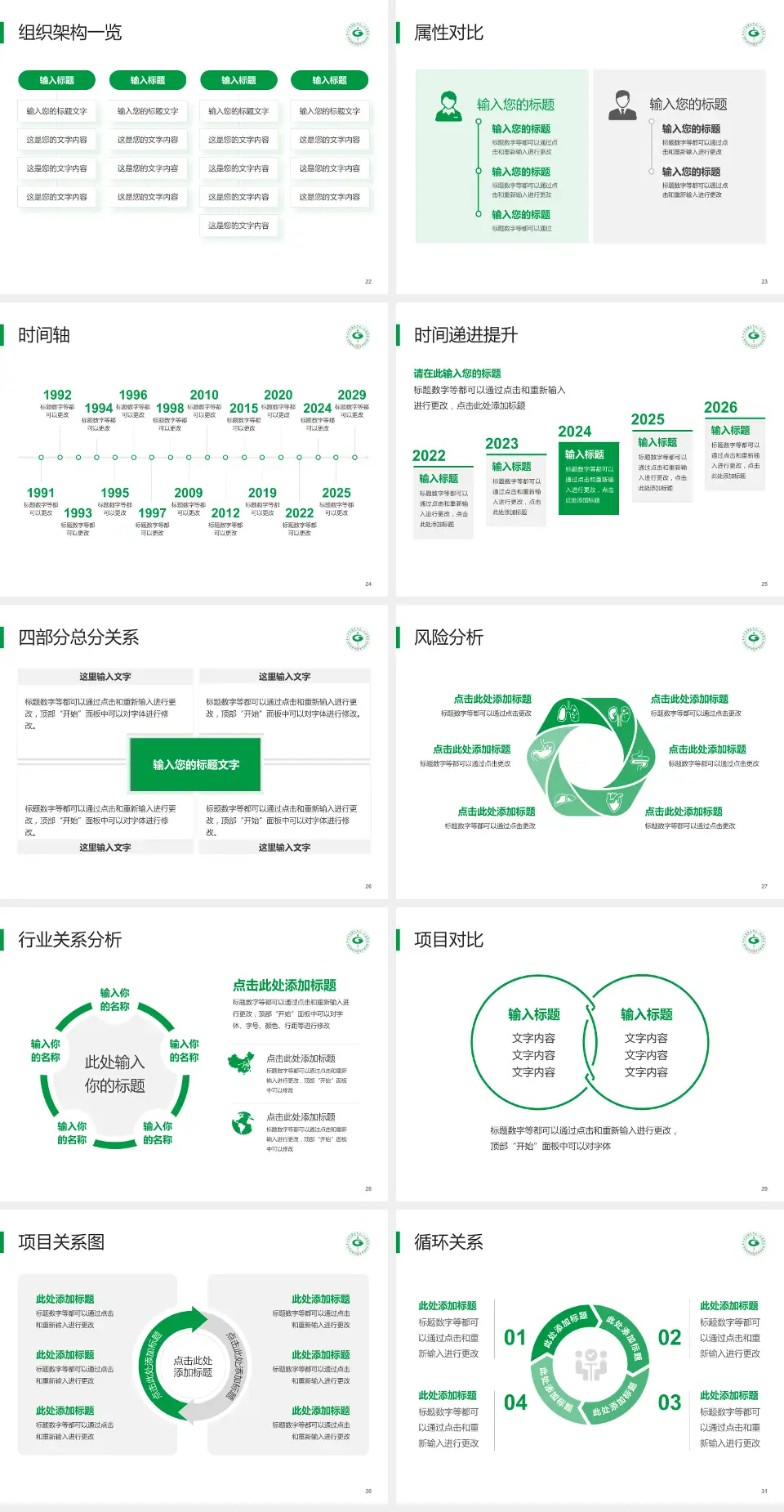 贵州中医药大学第二附属医院红岩院区医疗行业比赛专用PPT模板4:3格式幻灯片预览图4