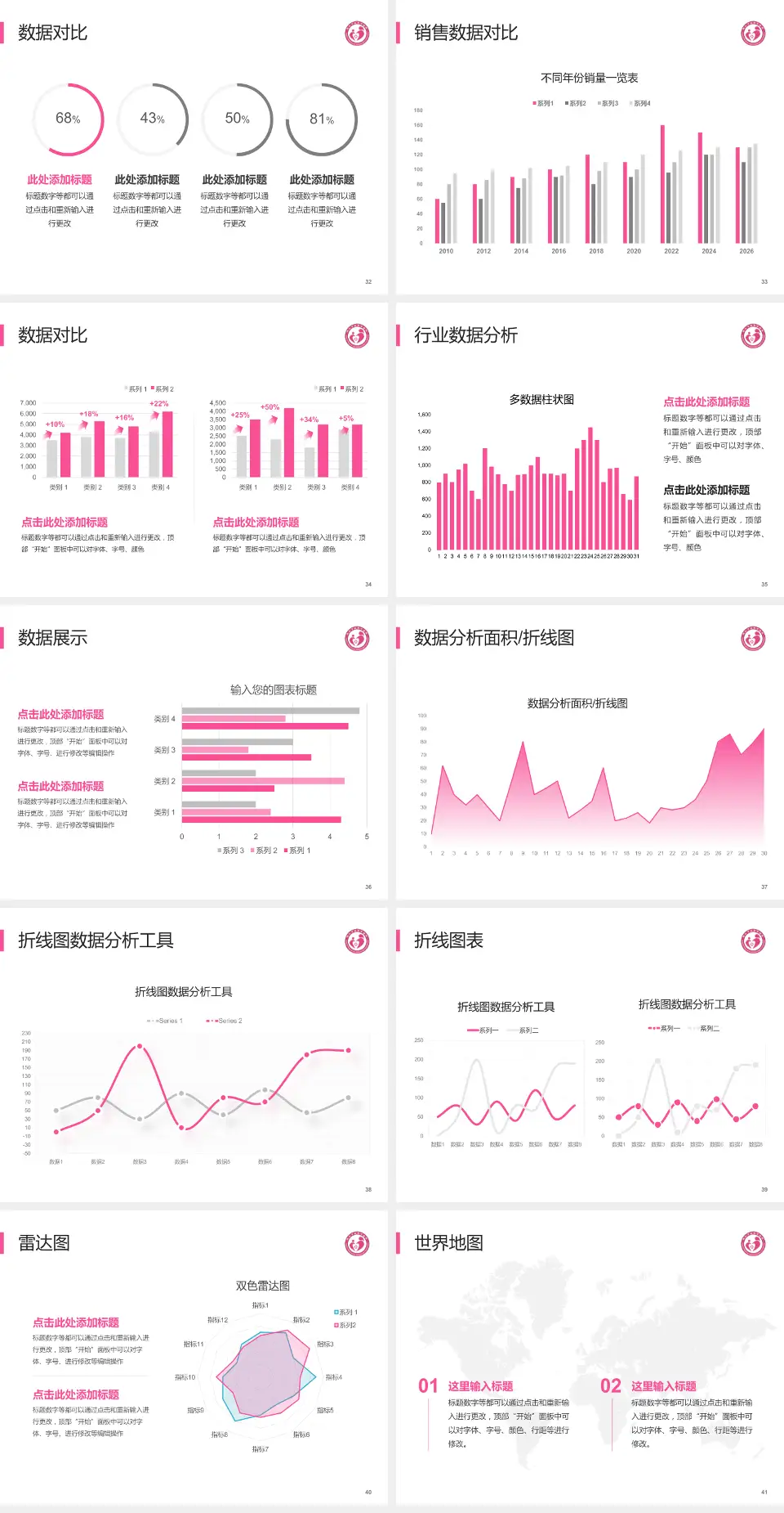 铜仁市妇幼保健院会议与研讨会PPT模板4:3格式幻灯片预览图5