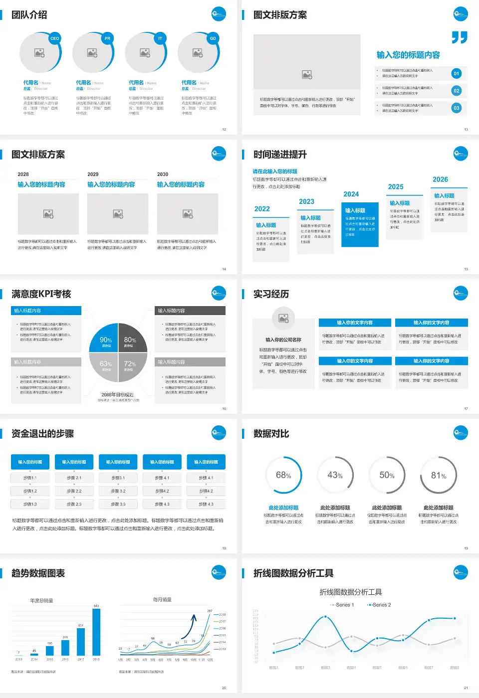 贵州医科大学附属白云医院培训与教育PPT模板16:9格式幻灯片预览图3