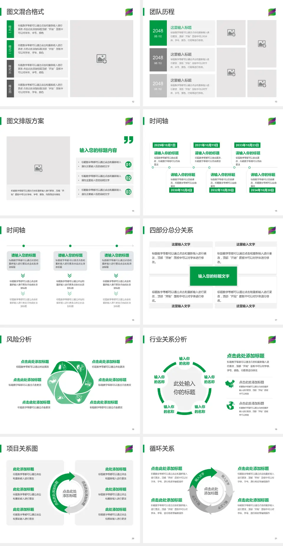 遵义市播州区人民医院项目申请与汇报PPT模板4:3格式幻灯片预览图3