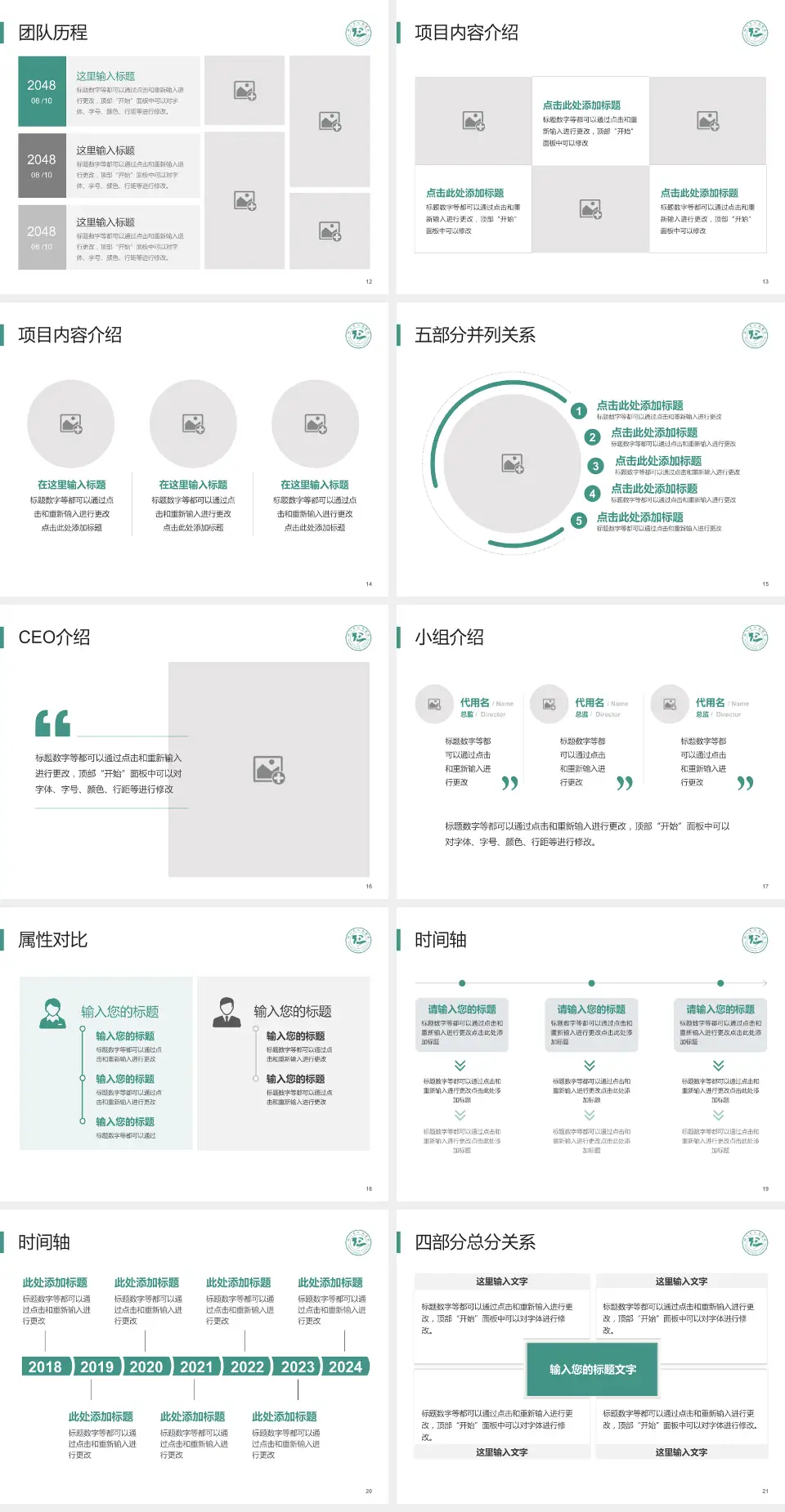 铜仁地区人民医院科研成果展示PPT模板4:3格式幻灯片预览图3