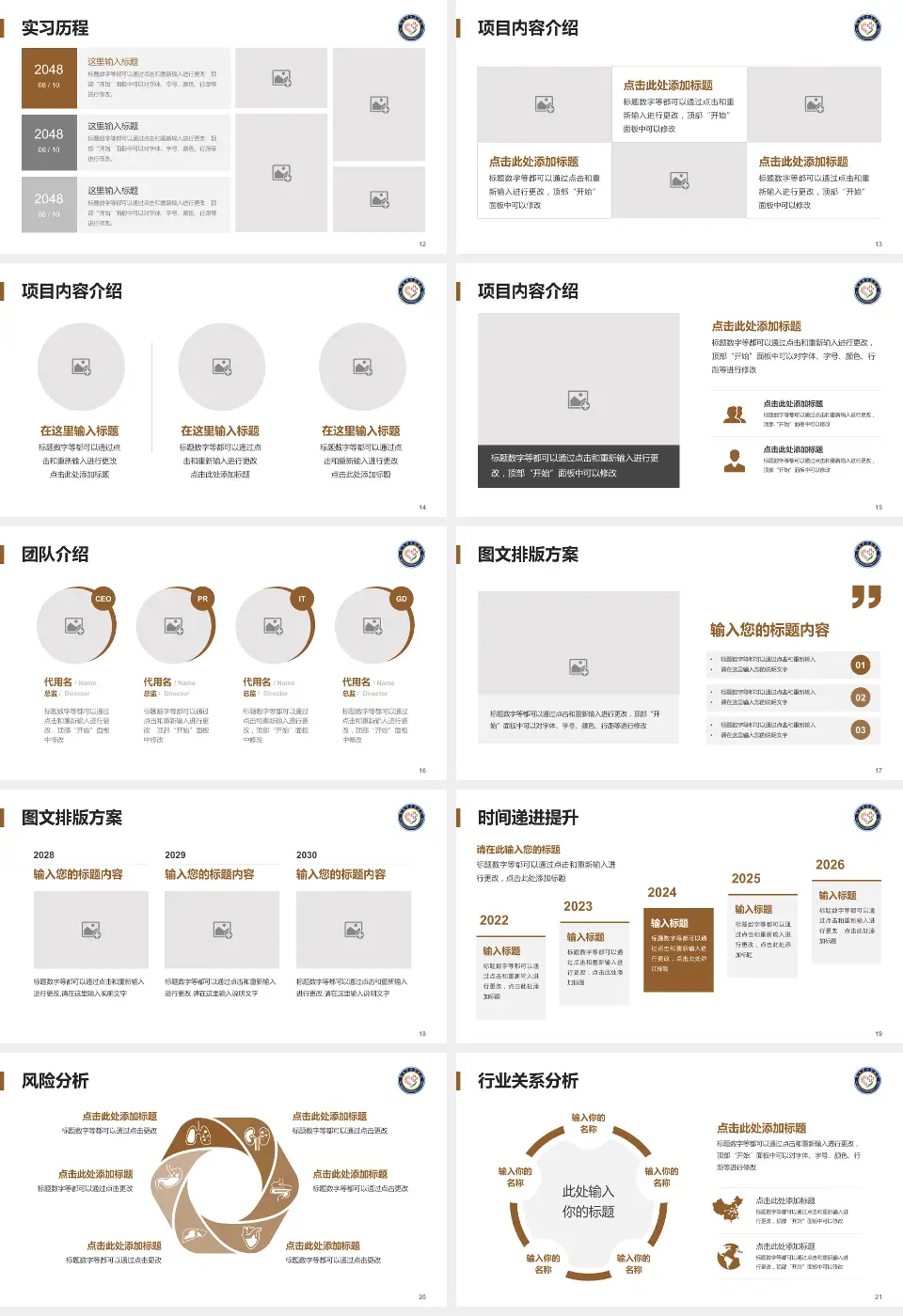 黔南州中医医院个人求职应聘简历PPT模板16:9格式幻灯片预览图3