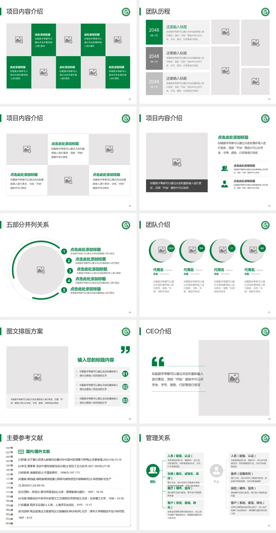 六盘水市人民医院医疗行业比赛专用PPT模板4:3格式幻灯片预览图3