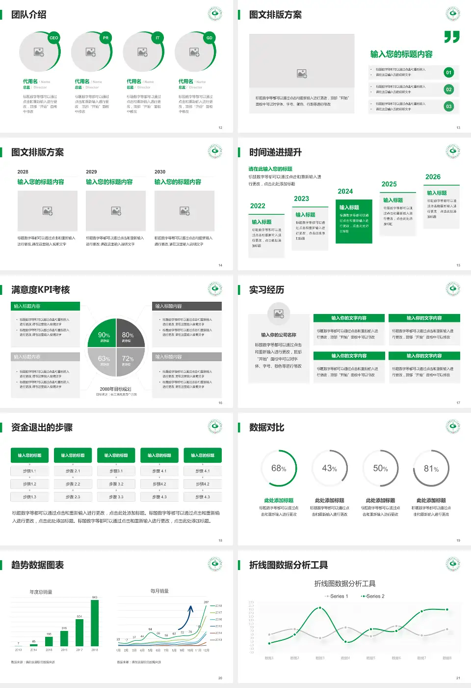 贵州中医药大学第二附属医院培训与教育PPT模板16:9格式幻灯片预览图3
