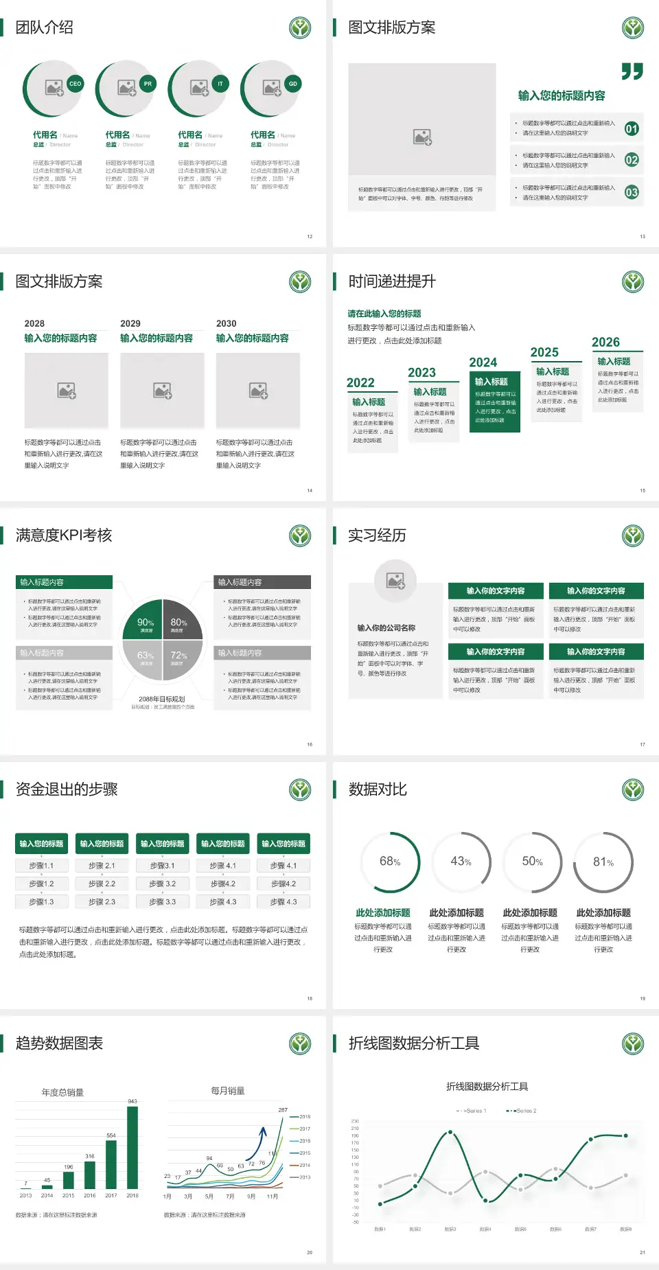 广西龙潭医院(广西胸科医院)培训与教育PPT模板4:3格式幻灯片预览图3