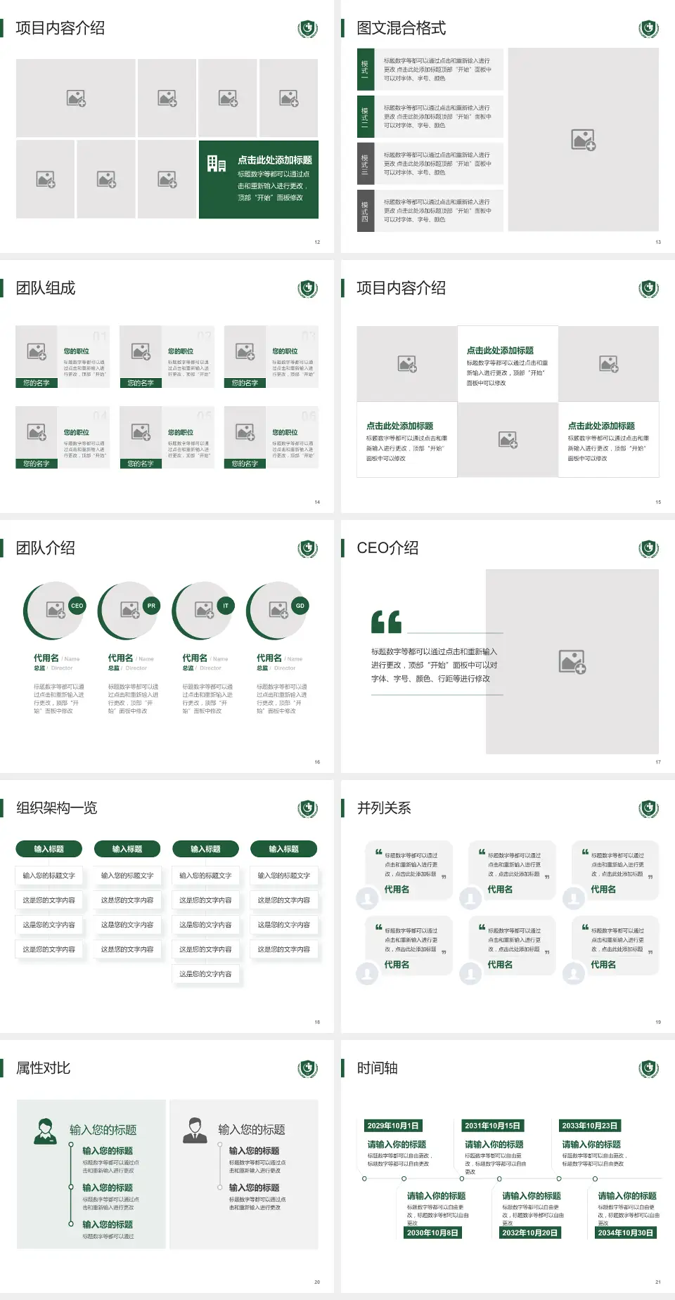贵州医科大学附属医院患者教育与指导PPT模板4:3格式幻灯片预览图3