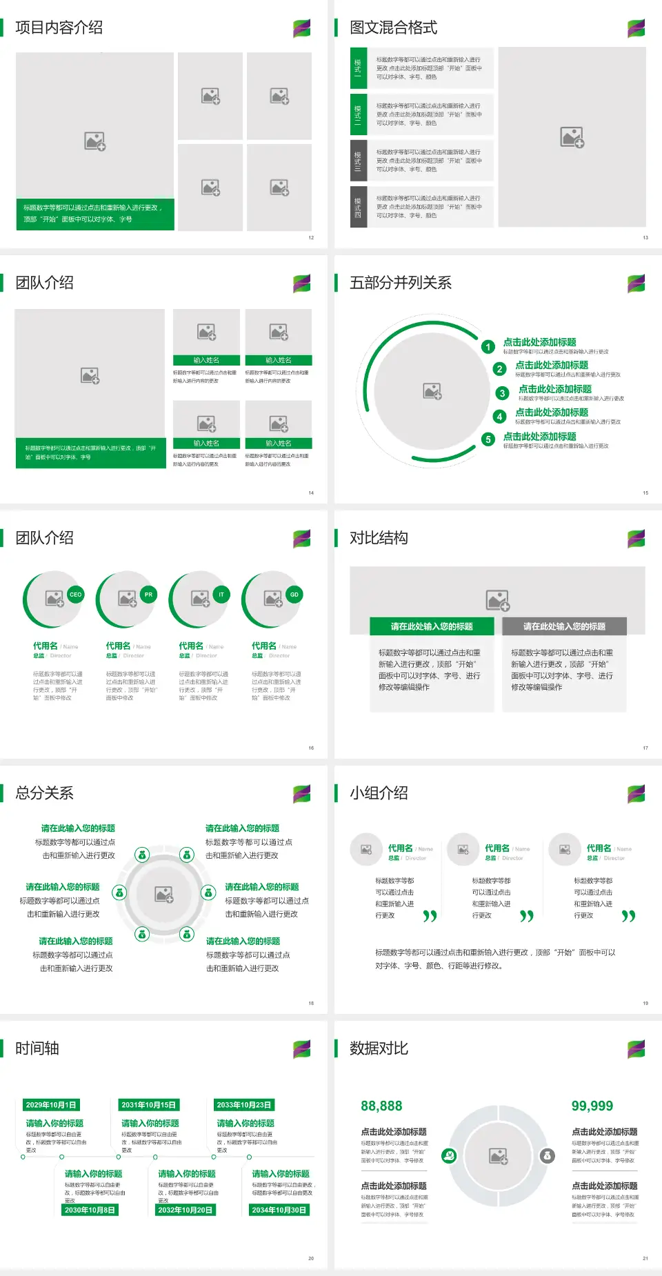 遵义市播州区人民医院医疗知识普及PPT模板4:3格式幻灯片预览图3