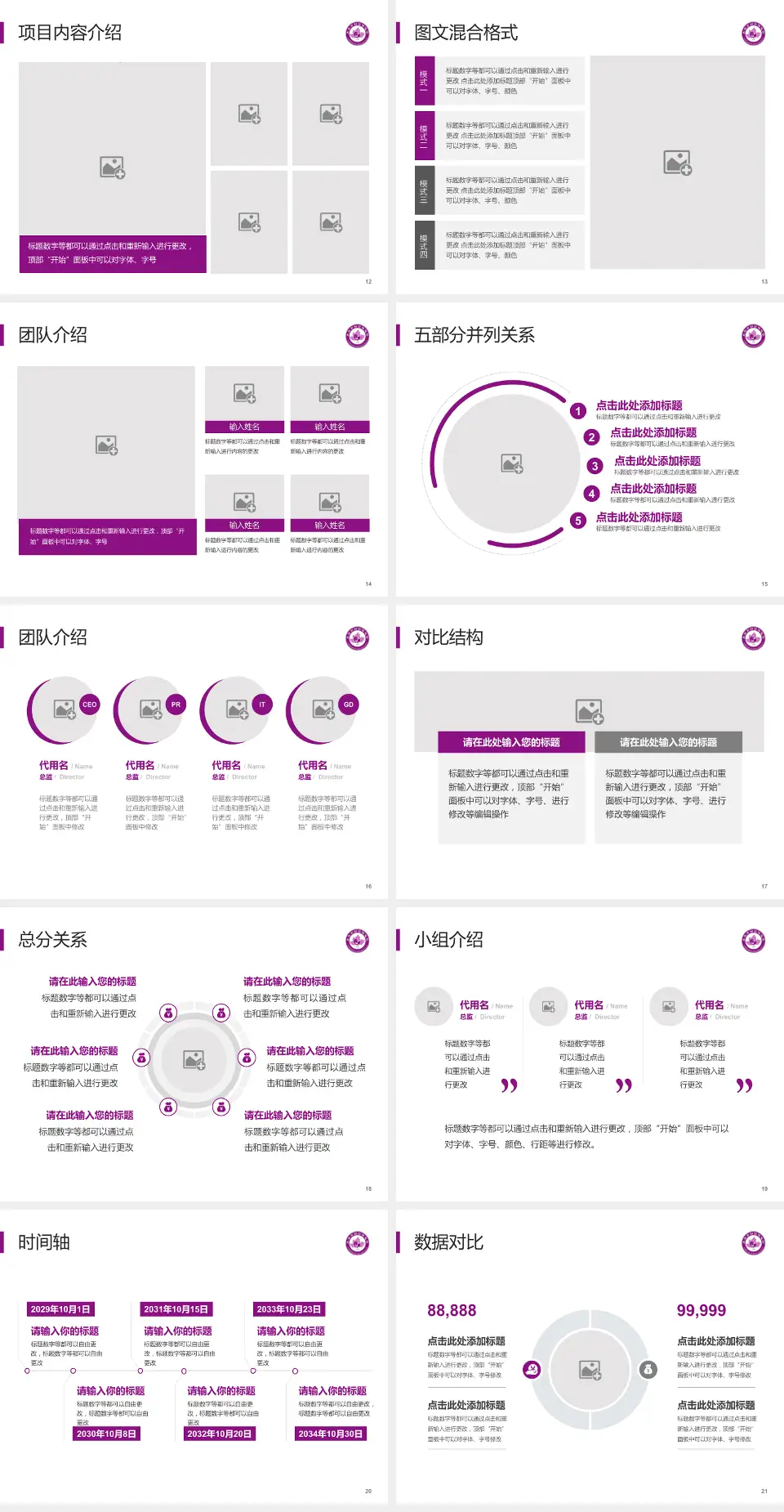 来宾市妇幼保健院医疗知识普及PPT模板4:3格式幻灯片预览图3