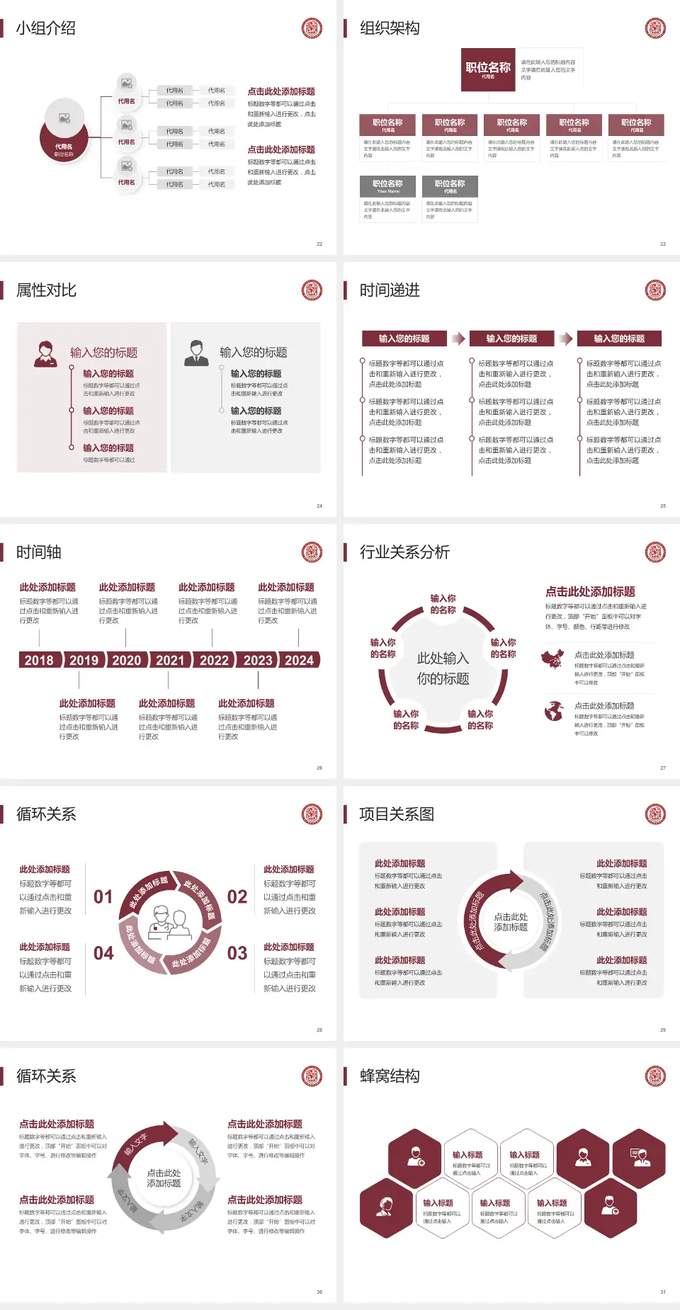 德江县民族中医院品管圈PDCA演示专用PPT模板4:3格式幻灯片预览图4