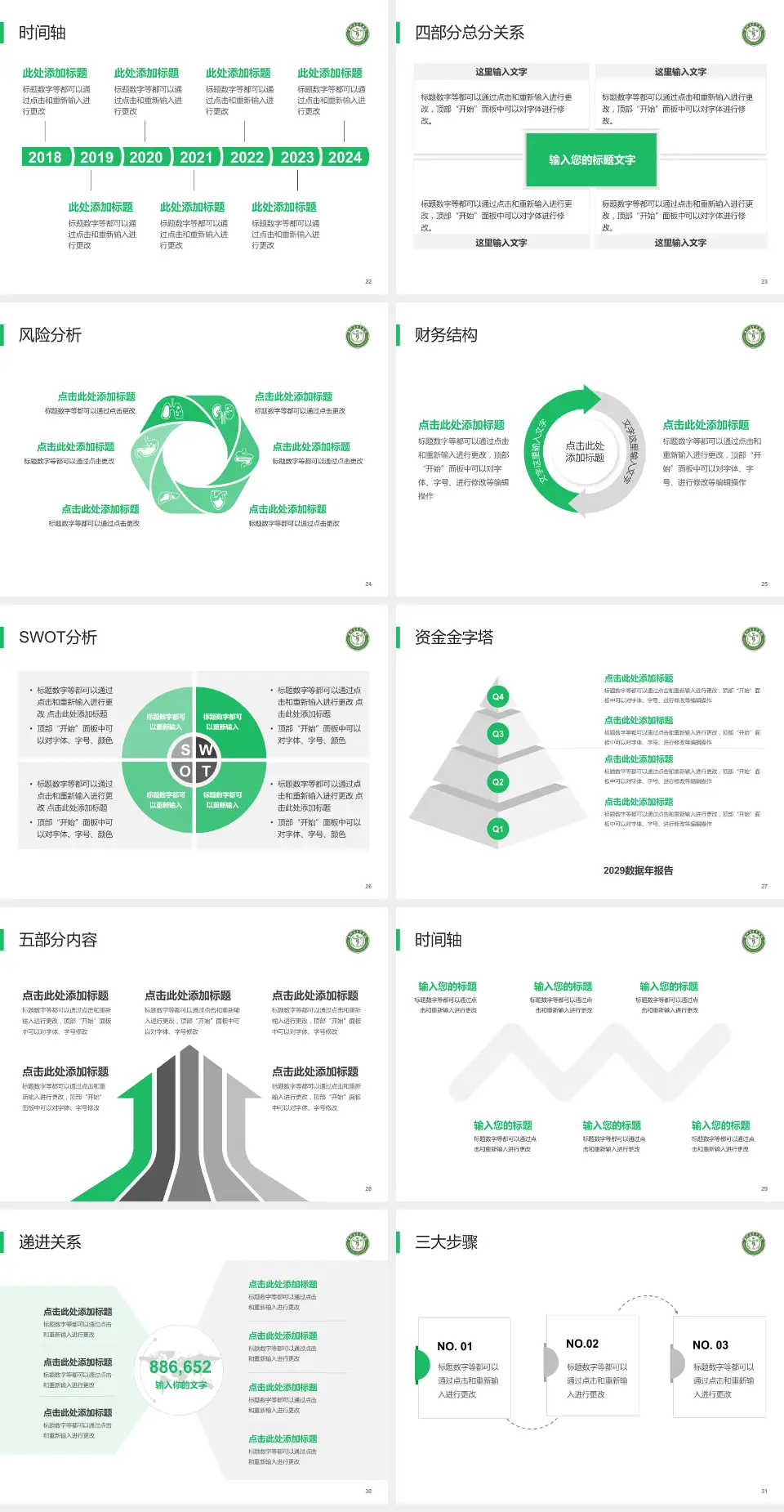 贵州省骨科医院患者教育与指导PPT模板4:3格式幻灯片预览图4