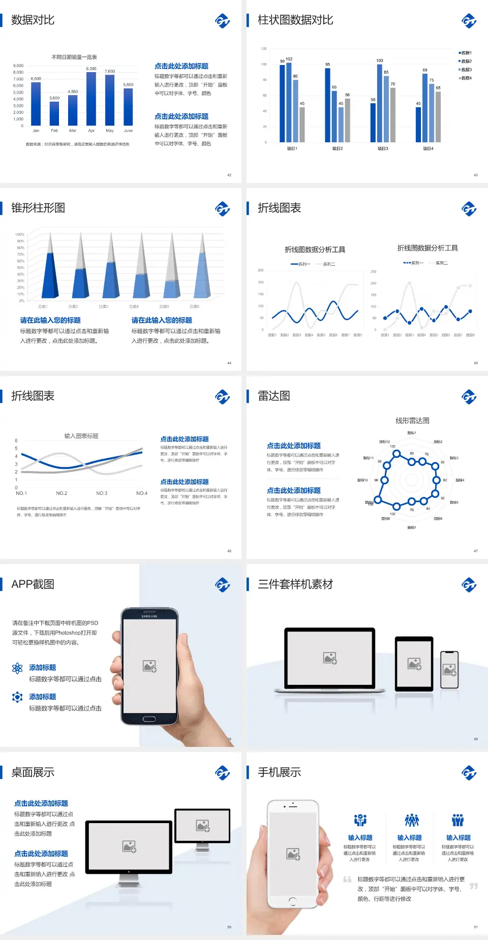 贵阳贵航医院医院管理报告PPT模板4:3格式幻灯片预览图6