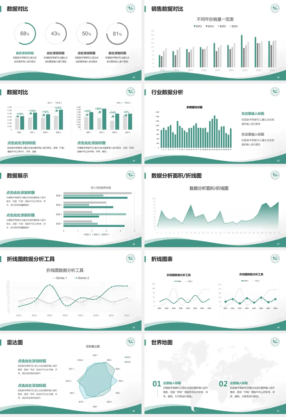 铜仁市人民医院会议与研讨会PPT模板16:9格式幻灯片预览图5
