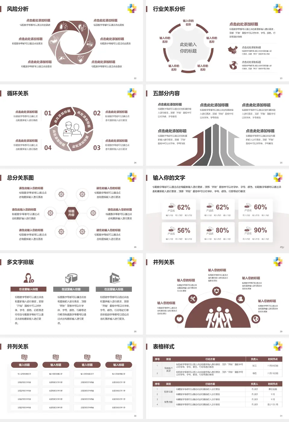 桂林市第五人民医院科室介绍与推广PPT模板16:9格式幻灯片预览图4