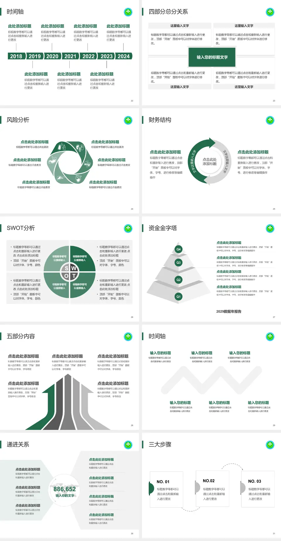 毕节市第一人民医院患者教育与指导PPT模板4:3格式幻灯片预览图4