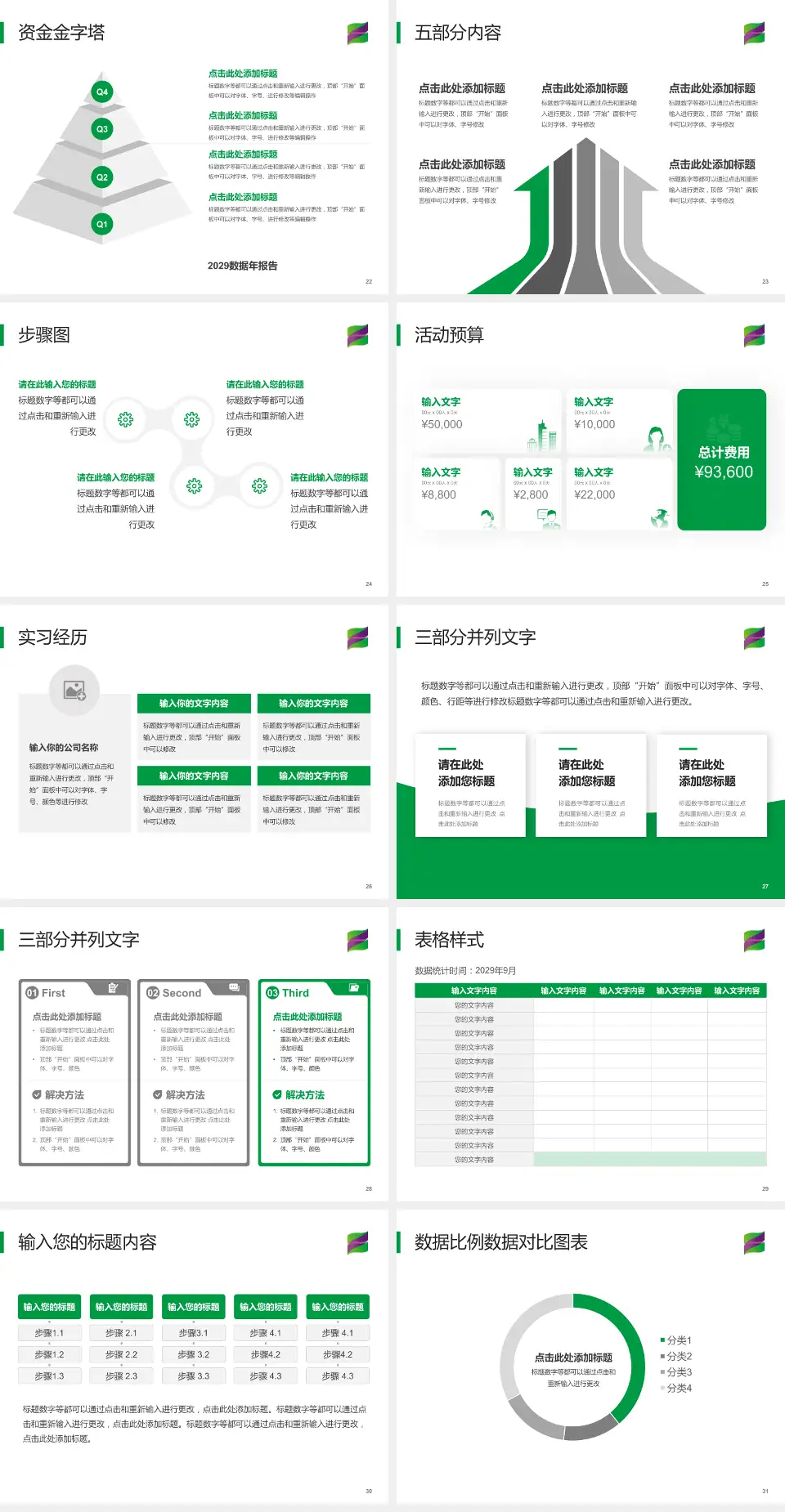 遵义市播州区人民医院会议与研讨会PPT模板4:3格式幻灯片预览图4