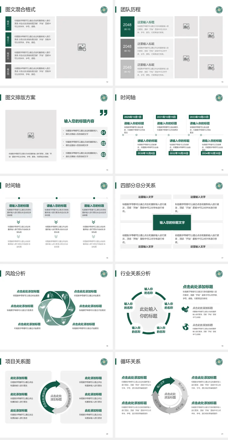 贵州医科大学附属肿瘤医院项目申请与汇报PPT模板4:3格式幻灯片预览图3