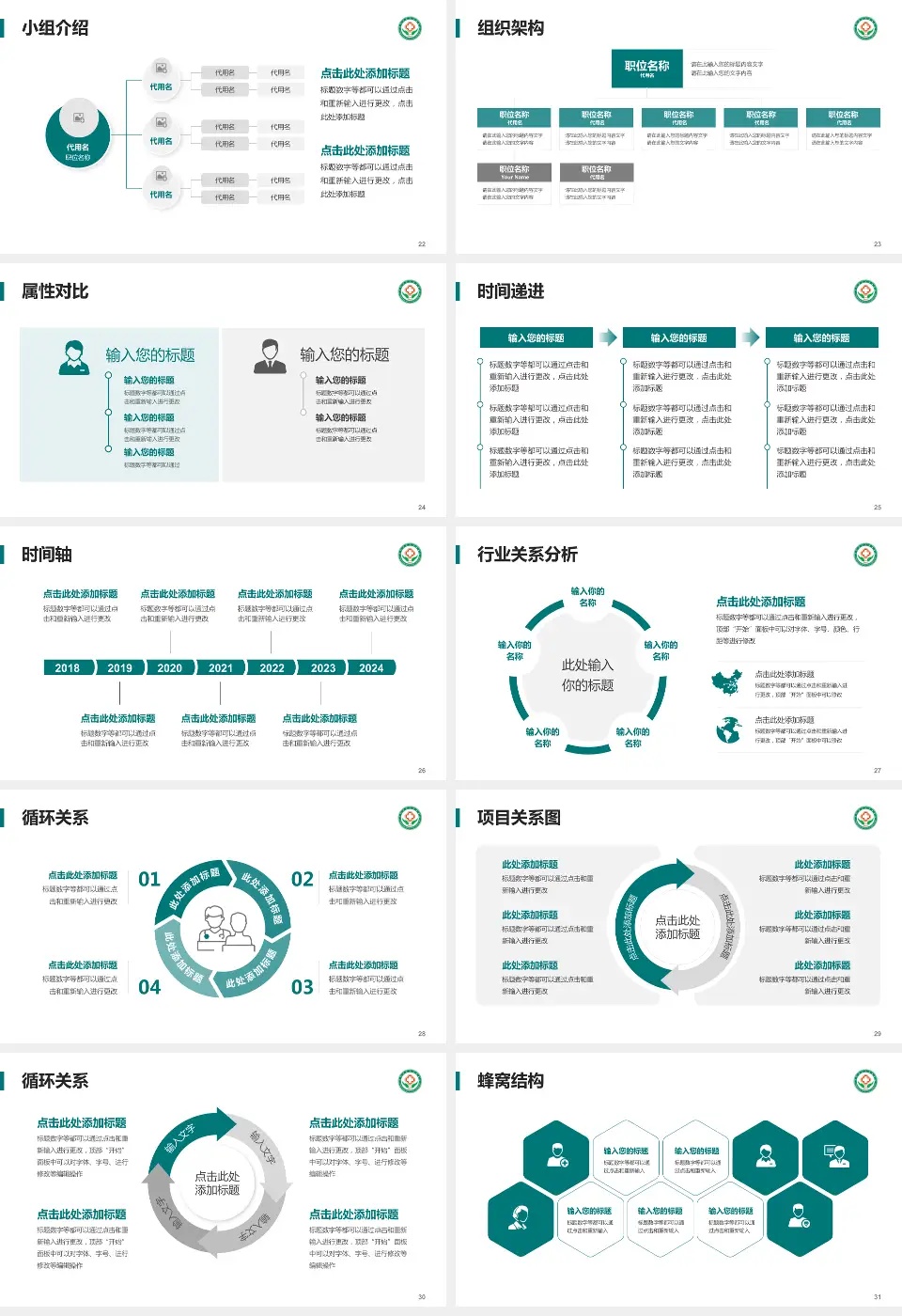 玉林市红十字会医院品管圈PDCA演示专用PPT模板16:9格式幻灯片预览图4