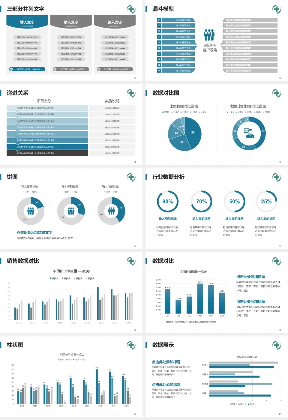 贵州中医药大学第一附属医院患者教育与指导PPT模板16:9格式幻灯片预览图6
