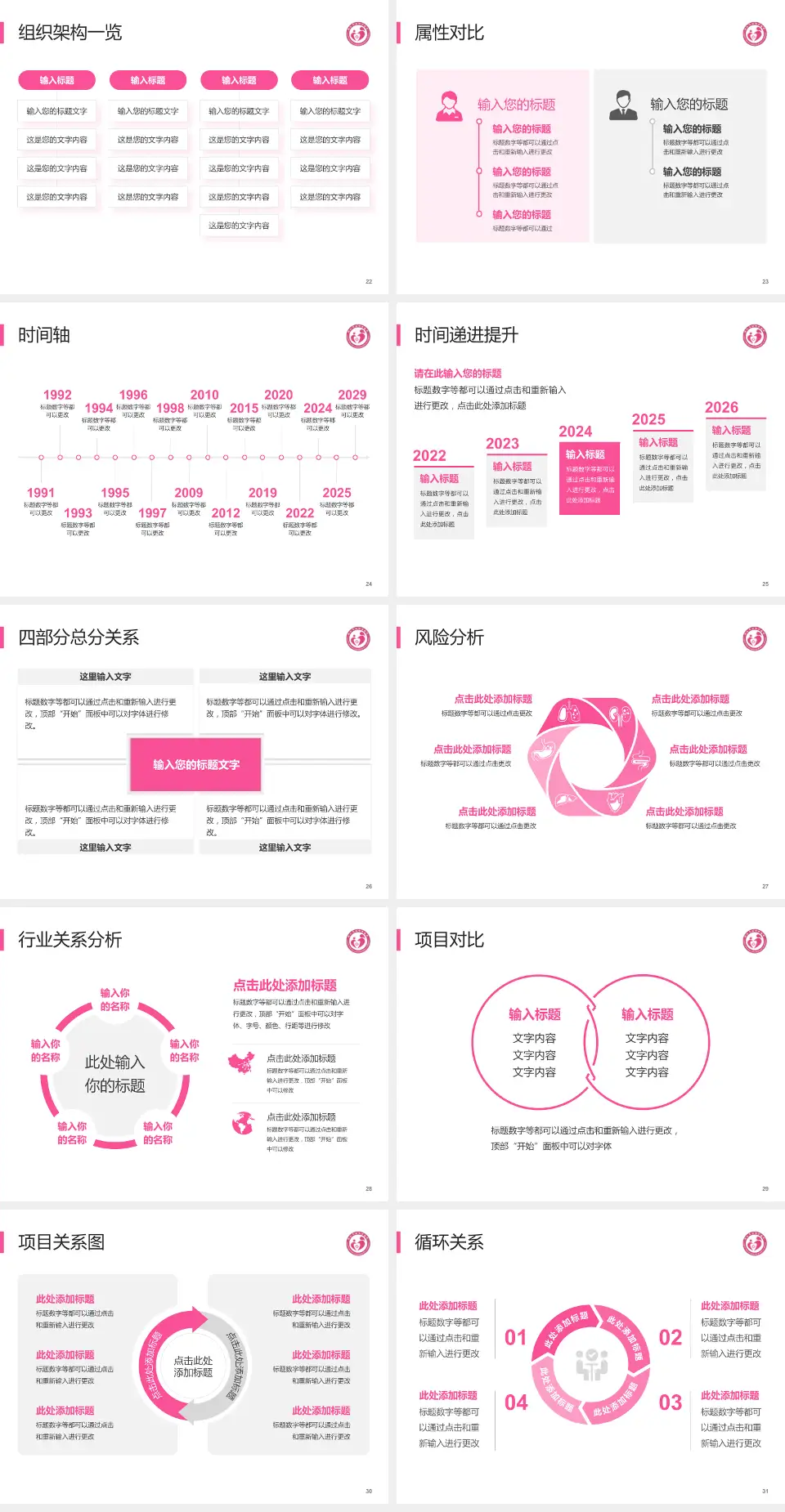 铜仁市妇幼保健院医疗行业比赛专用PPT模板4:3格式幻灯片预览图4