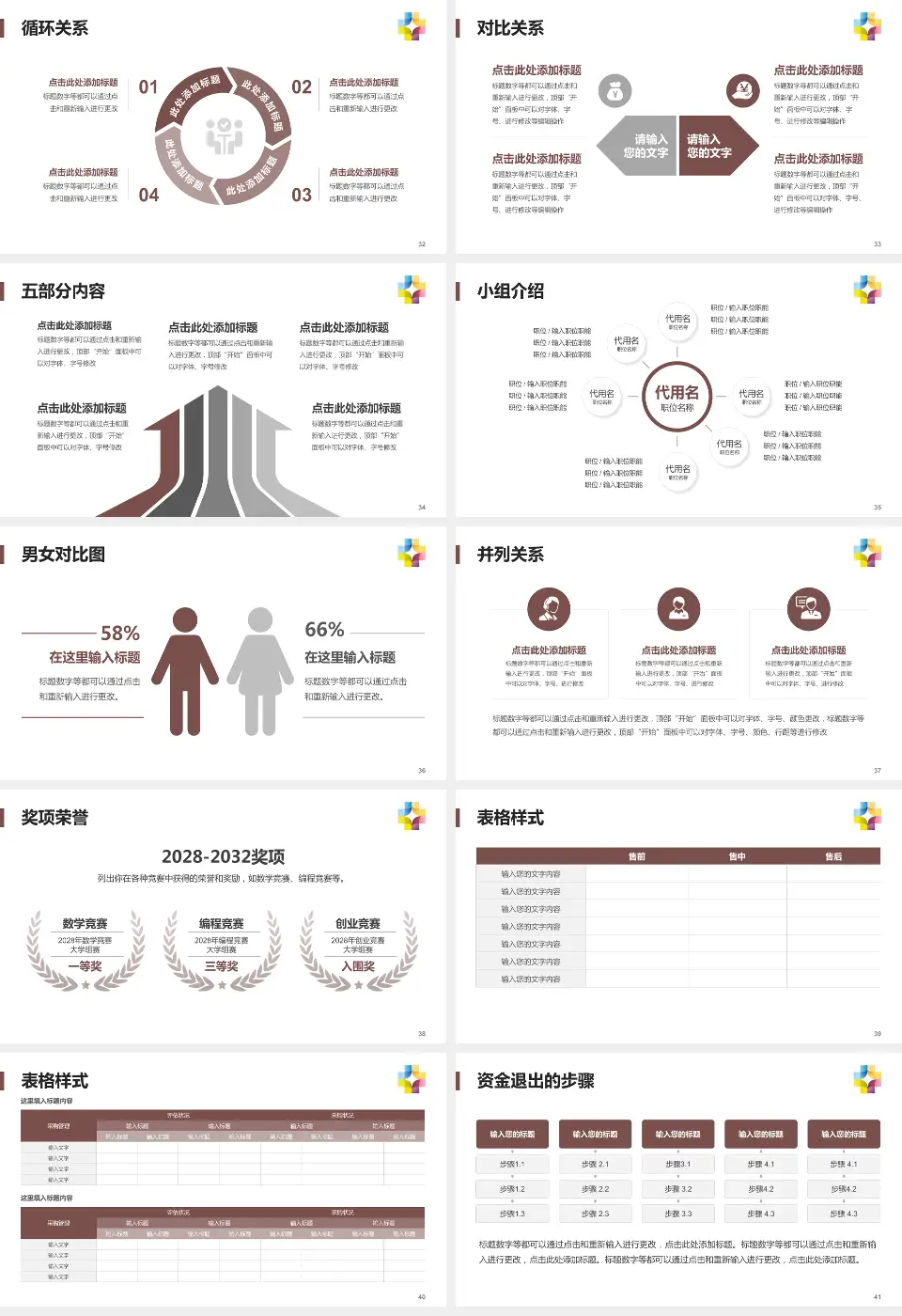 桂林市第五人民医院医院简介/日常通用PPT模板16:9格式幻灯片预览图5
