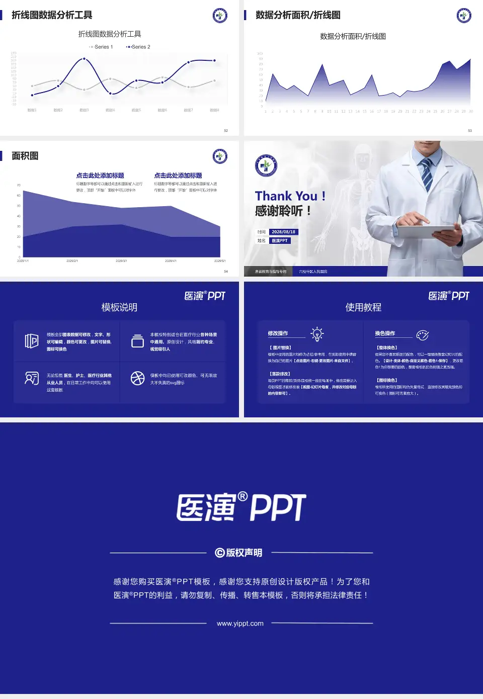 六枝特区人民医院患者教育与指导PPT模板16:9格式幻灯片预览图7