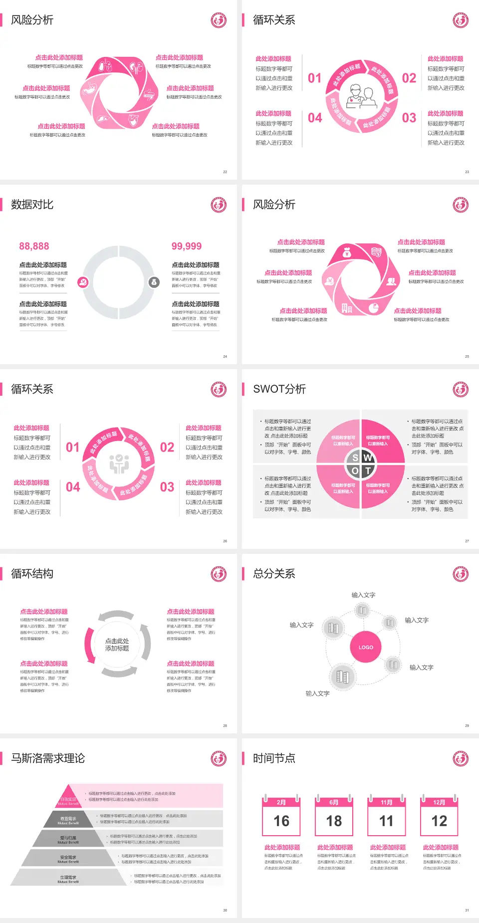 铜仁市妇幼保健院科研成果展示PPT模板4:3格式幻灯片预览图4