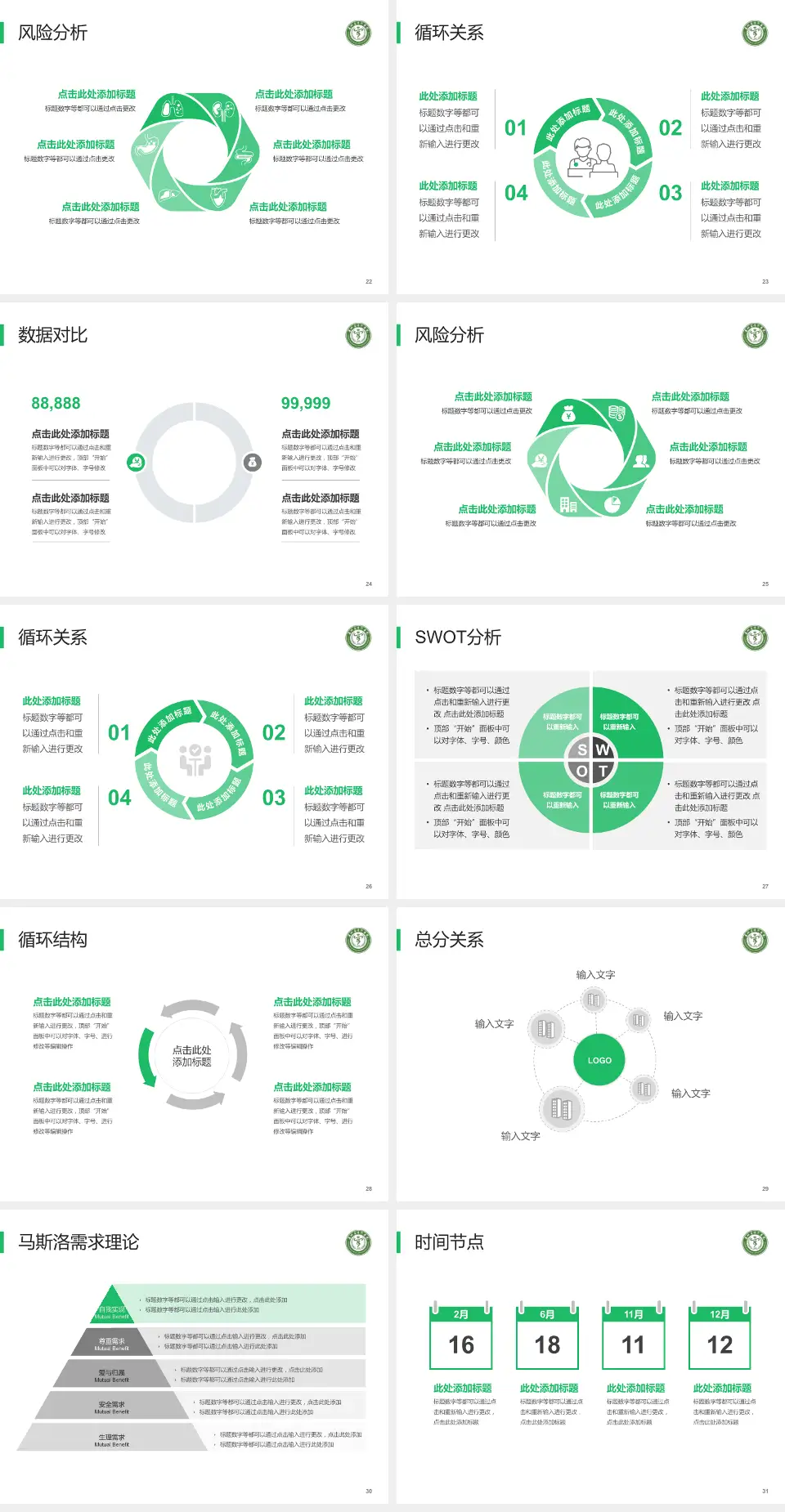 贵州省骨科医院科研成果展示PPT模板4:3格式幻灯片预览图4