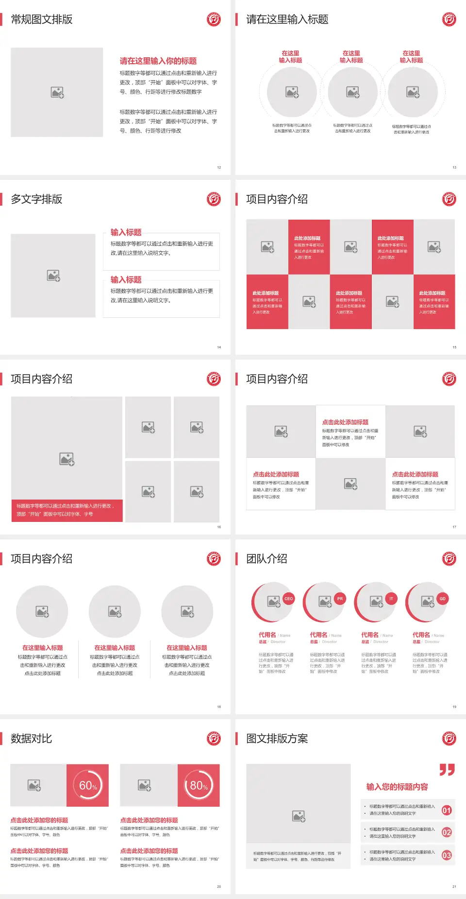 遵义市妇幼保健院品管圈PDCA演示专用PPT模板4:3格式幻灯片预览图3