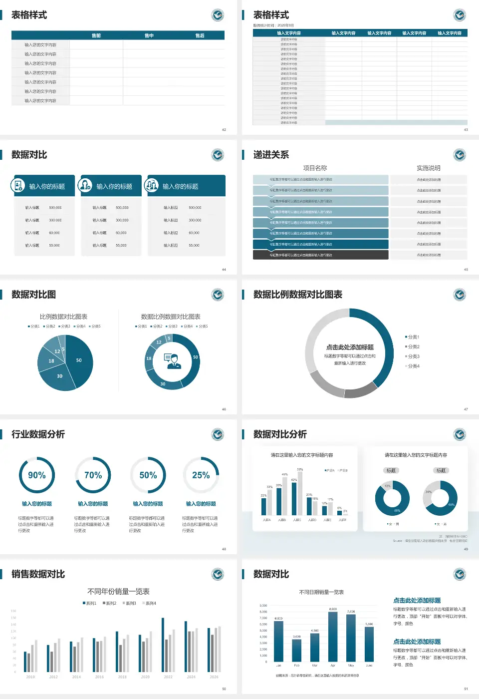 桂东人民医院品管圈PDCA演示专用PPT模板16:9格式幻灯片预览图6