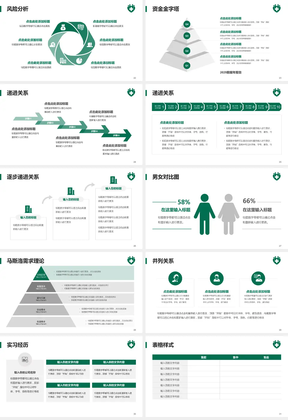 仁伯爵综合医院项目申请与汇报PPT模板16:9格式幻灯片预览图4