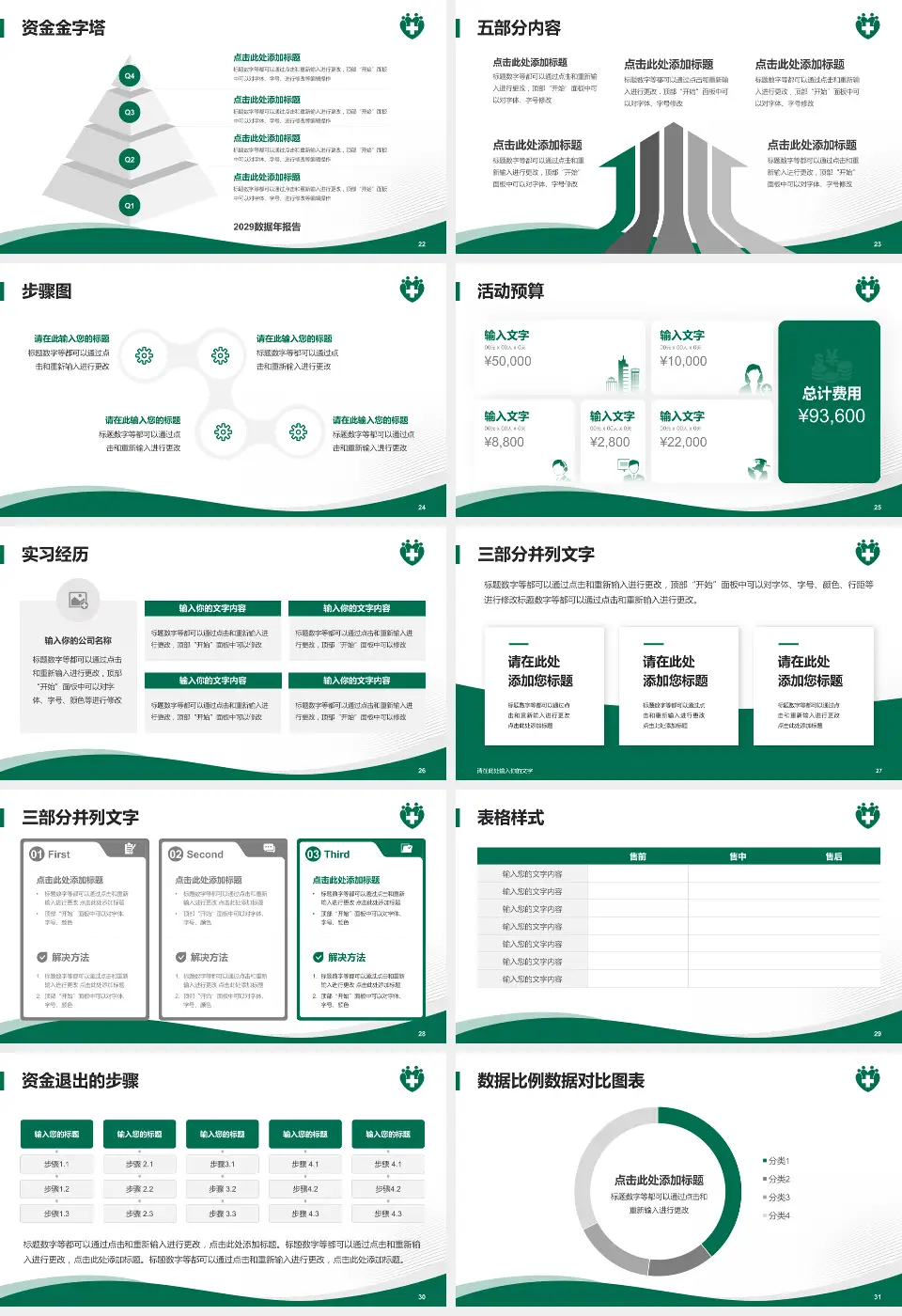 仁伯爵综合医院会议与研讨会PPT模板16:9格式幻灯片预览图4
