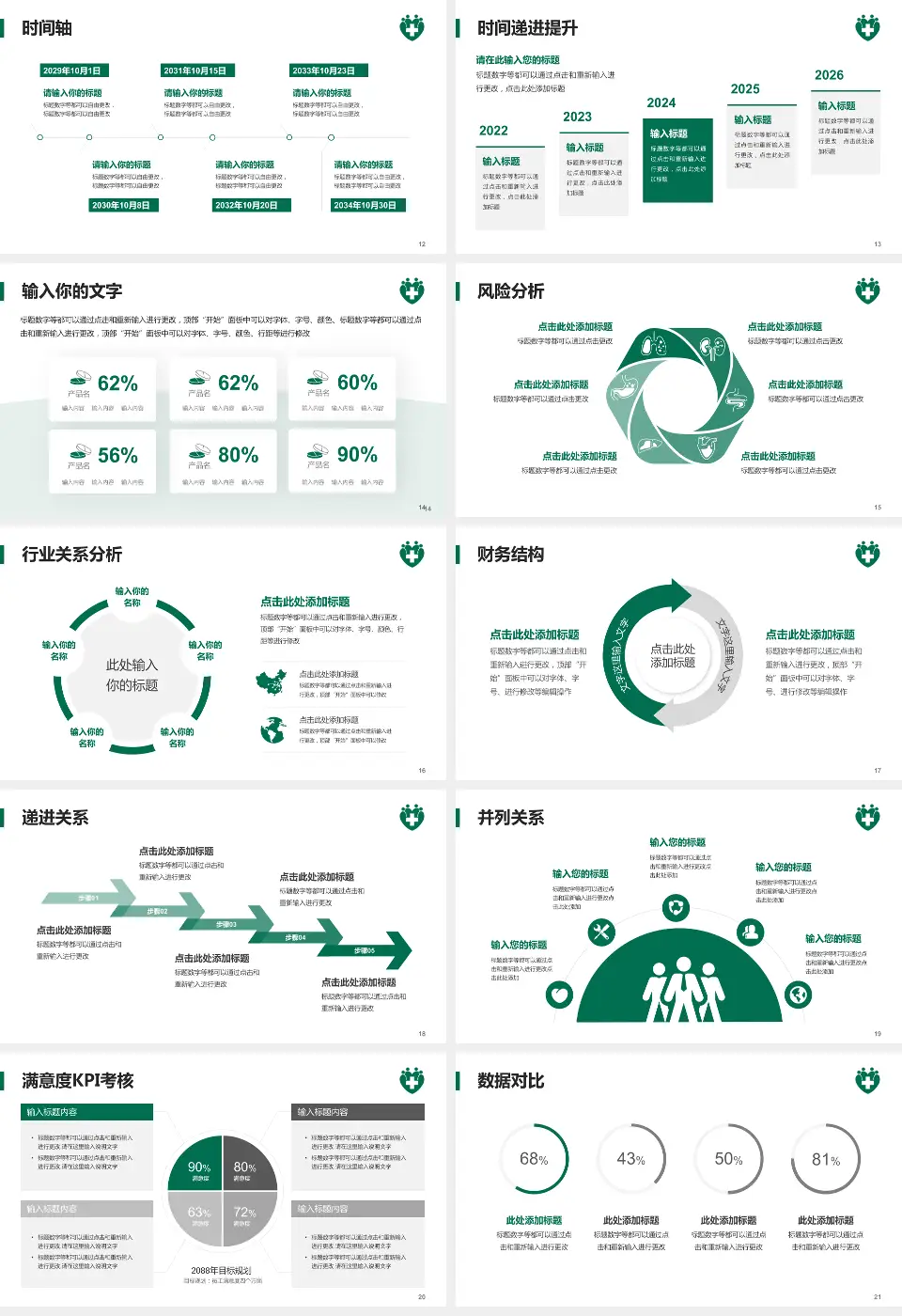 仁伯爵综合医院病例分享与讨论PPT模板16:9格式幻灯片预览图3
