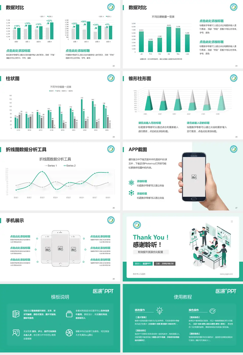 崇左市人民医院财务与预算报告PPT模板16:9格式幻灯片预览图4