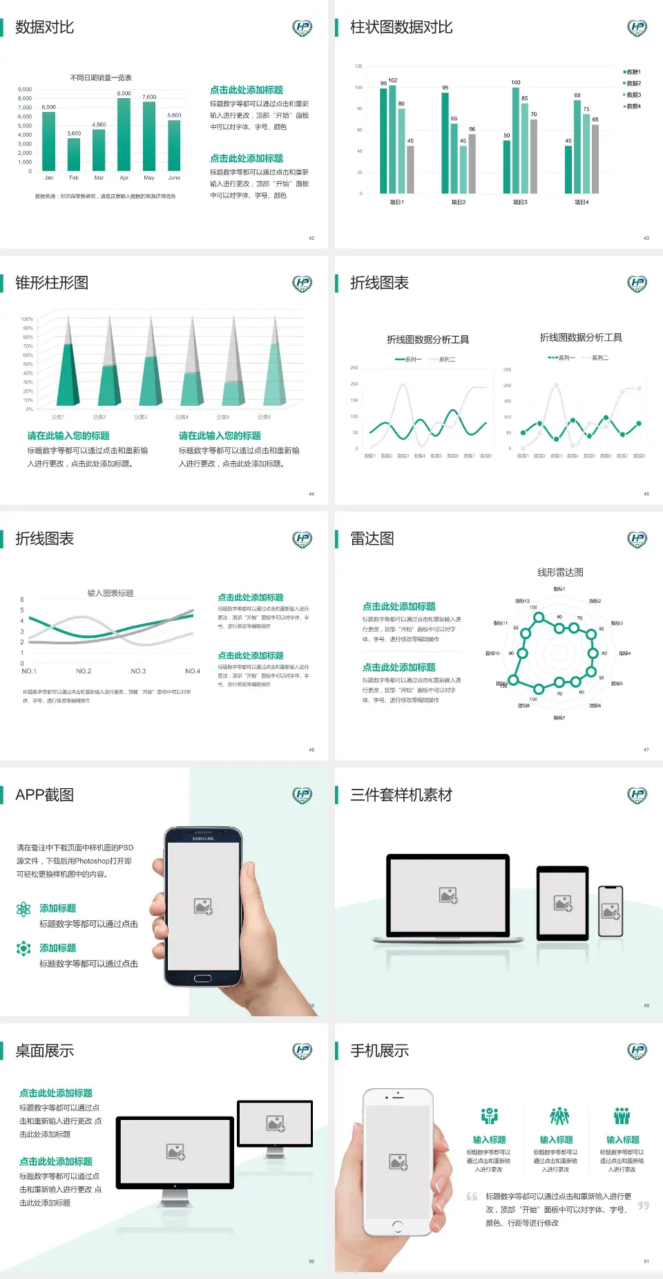 合浦县人民医院医院管理报告PPT模板4:3格式幻灯片预览图6