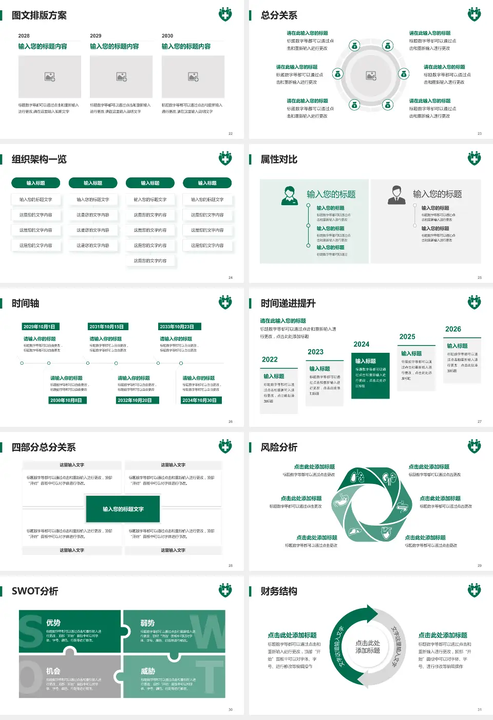 仁伯爵综合医院护理专业职业生涯规划PPT模板16:9格式幻灯片预览图4
