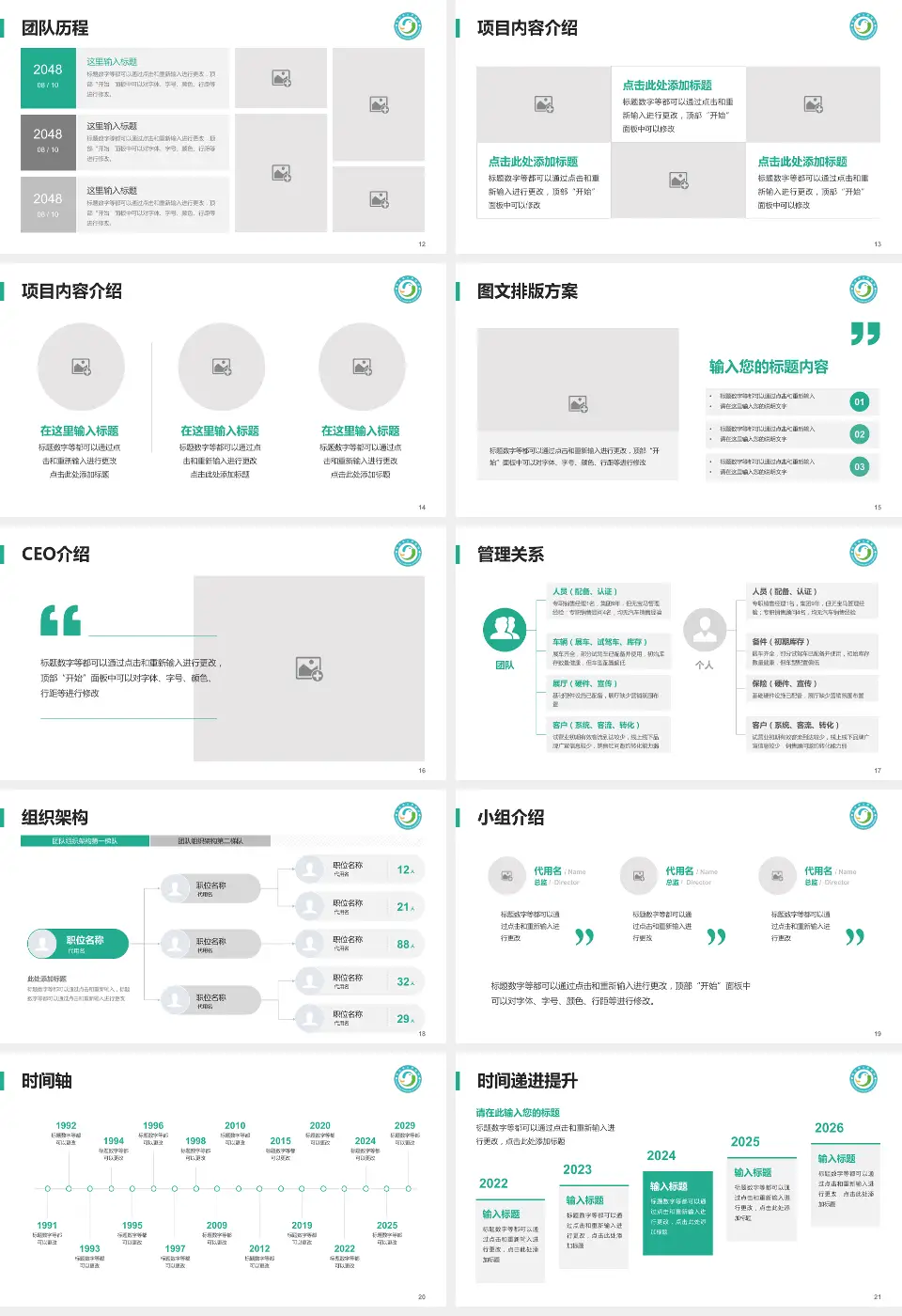 崇左市人民医院医院管理报告PPT模板16:9格式幻灯片预览图3