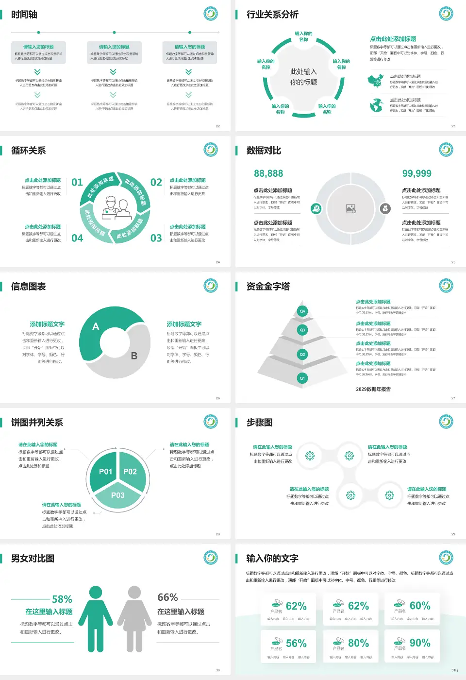 崇左市人民医院医院管理报告PPT模板16:9格式幻灯片预览图4