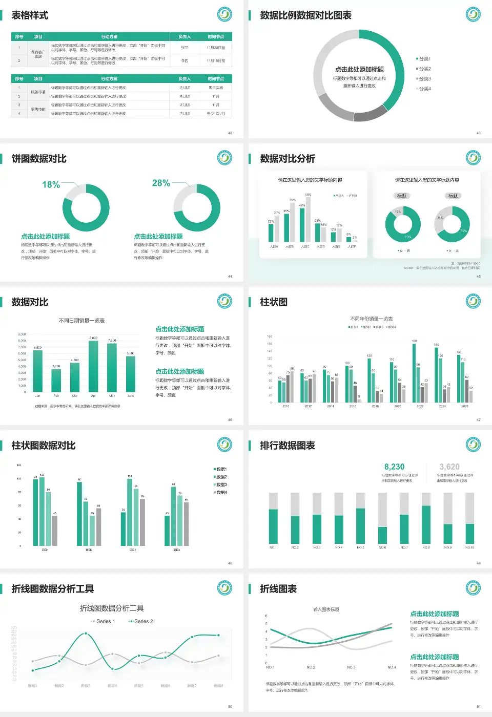 崇左市人民医院医院简介/日常通用PPT模板16:9格式幻灯片预览图6