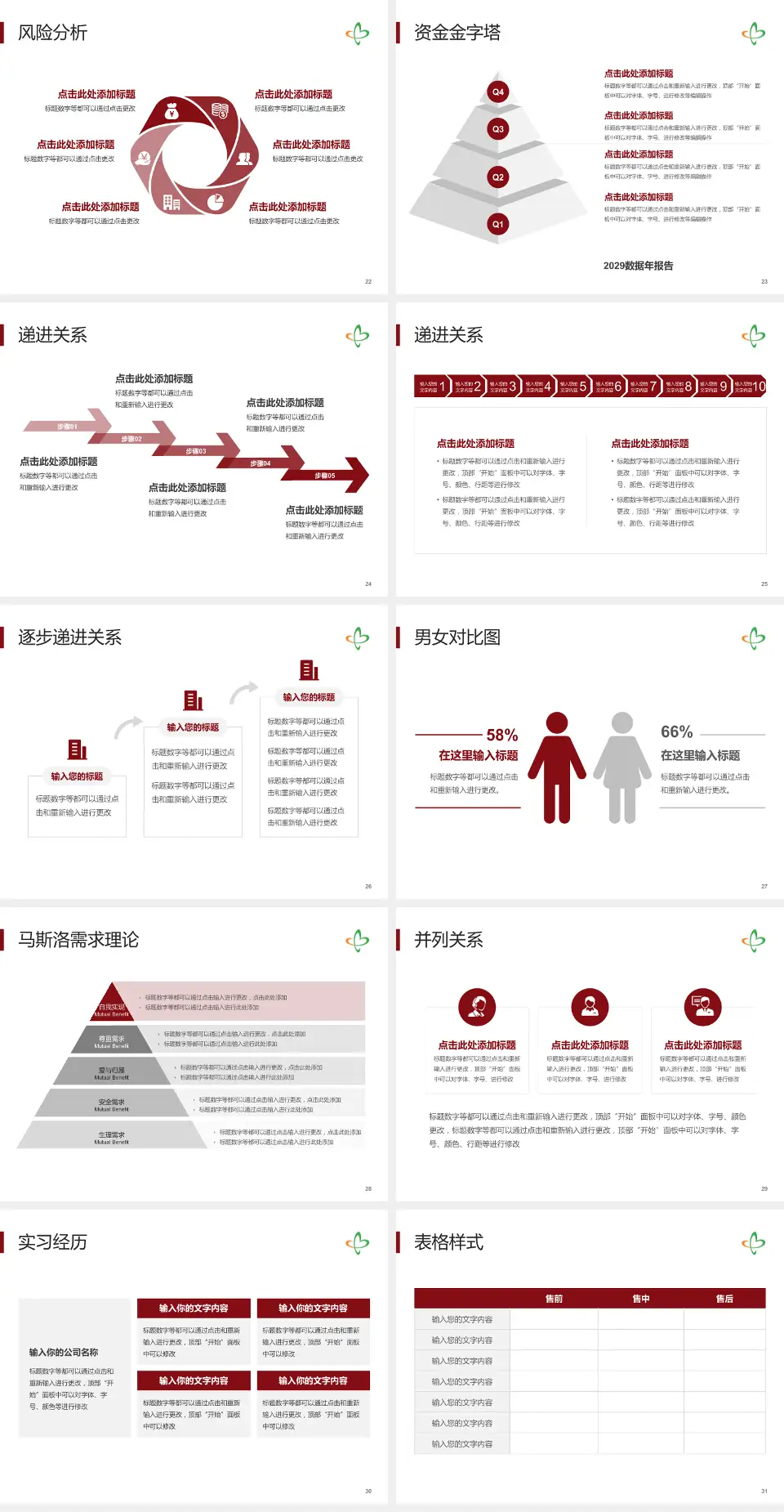镜湖医院项目申请与汇报PPT模板4:3格式幻灯片预览图4