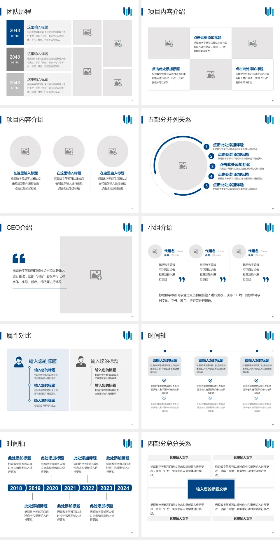 科大医院科研成果展示PPT模板4:3格式幻灯片预览图3