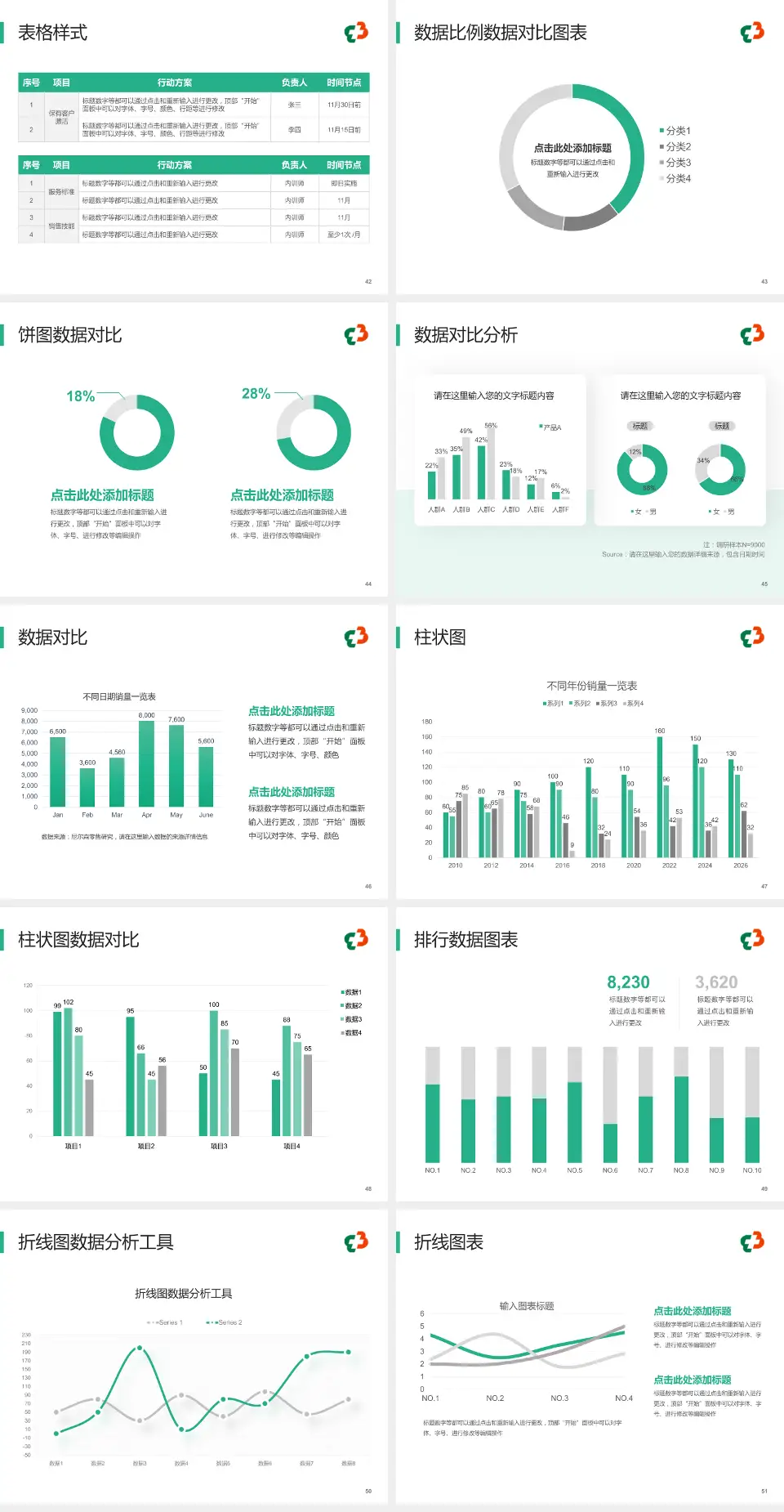 郴州市第三人民医院医院简介/日常通用PPT模板4:3格式幻灯片预览图6