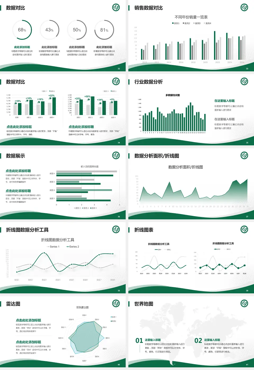 邵阳市中心医院会议与研讨会PPT模板16:9格式幻灯片预览图5