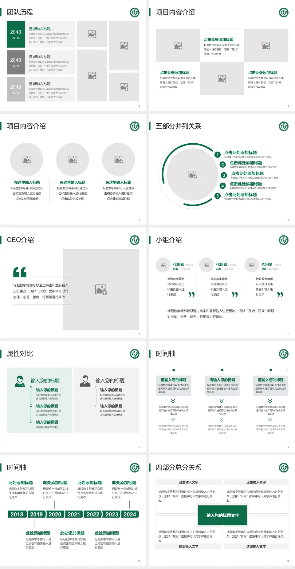 邵阳市中心医院科研成果展示PPT模板4:3格式幻灯片预览图3