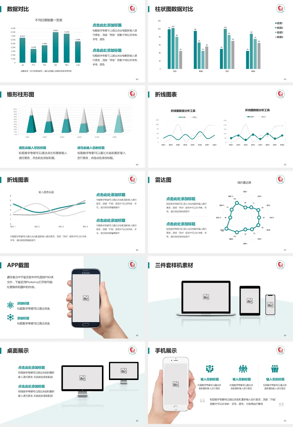 长沙市口腔医院医院管理报告PPT模板16:9格式幻灯片预览图6
