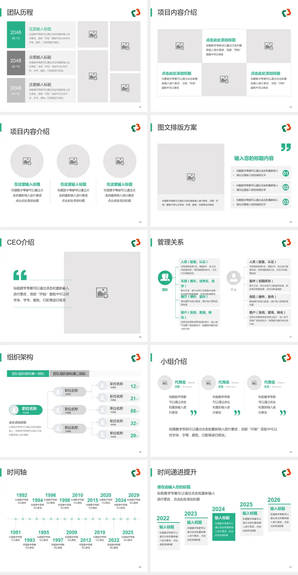 郴州市第三人民医院医院管理报告PPT模板4:3格式幻灯片预览图3
