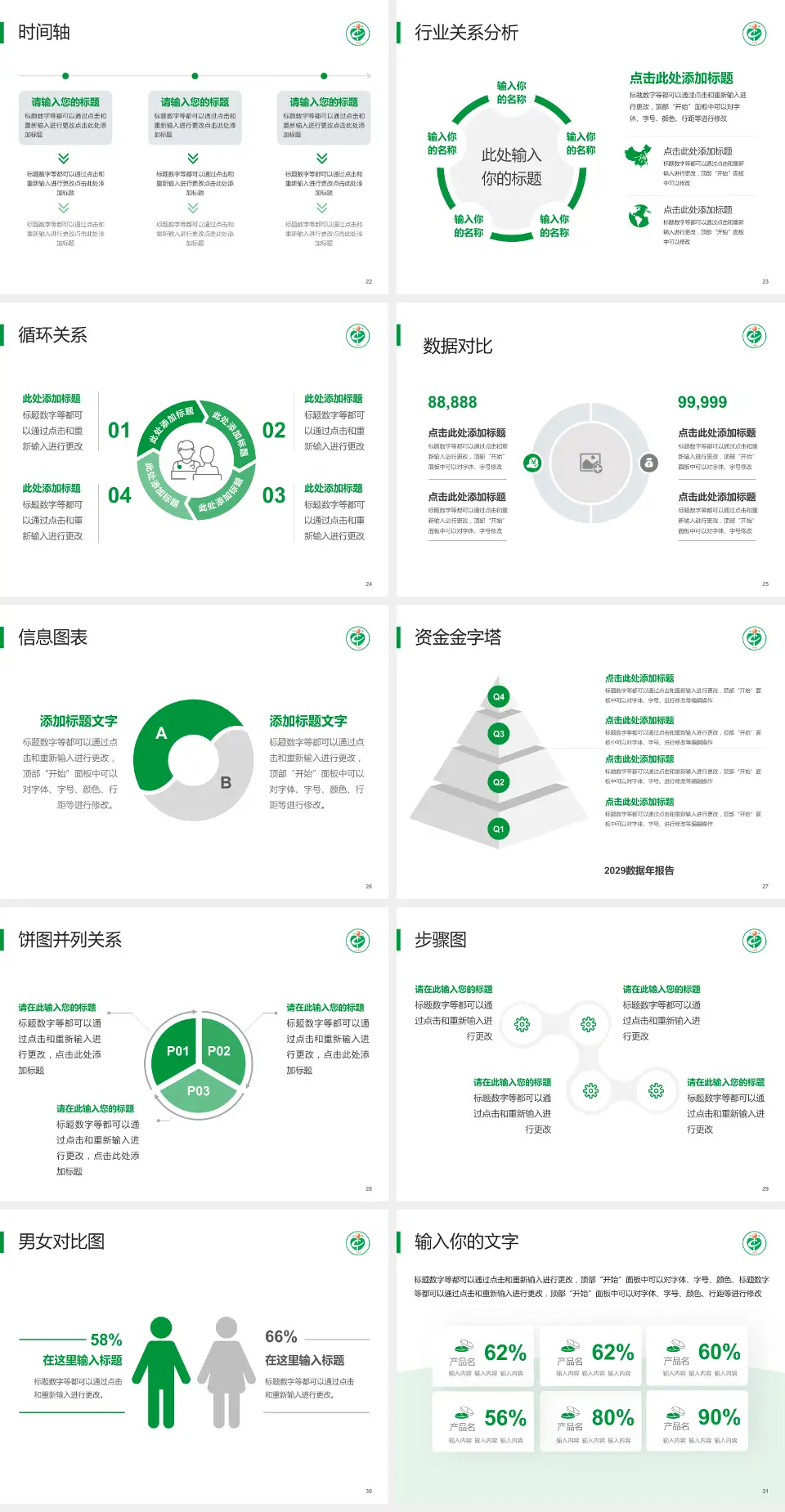 衡阳市中心医院华新分院医院管理报告PPT模板4:3格式幻灯片预览图4